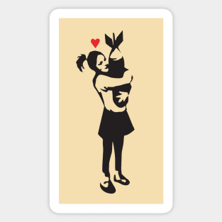 Banksy Bomb Hugger Street Artist Graffiti Sticker